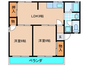 メゾンシャルマンの物件間取画像